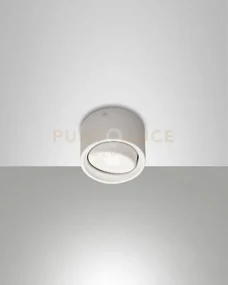 Anzio luce spot bianca 3000k 630lm 6w in alluminio ip20