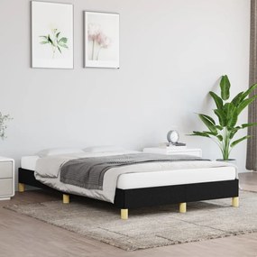 Giroletto Senza Materasso Nero 120x200 Cm Tessuto /