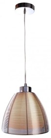Deko-Light 342025 - Lampadario a sospensione con filo FILO 1xE27/60W/230V diametro 19 cm argento