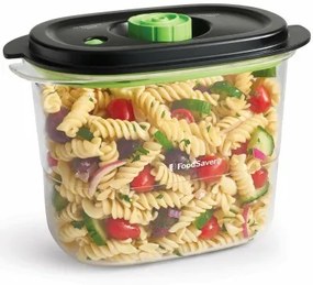 Porta pranzo Ermetico Foodsaver FFC023X Nero Trasparente Plastica Tritan 1,8 L