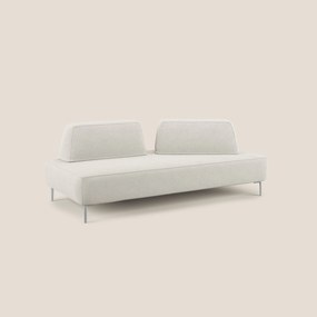 Newton divano modulare con schienali movibili T07 bianco