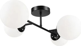 Brilagi - Plafoniera MALONY 4xE14/20W/230V nera