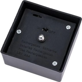Lampada solare a LED MARTIN LED/1,2V 150 mAh IP44 nera