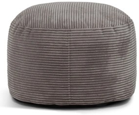 Poggiapiedi viola con rivestimento in velluto a coste Om 60 – SLOWDOWN