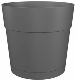 Vaso Artevasi Bianco Antracite Plastica Rotondo Rotonda Ø 40 cm