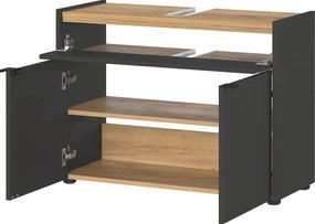 Mobile sotto lavabo antracite 80x60 cm Forano - Germania