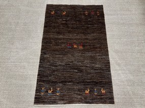 Gabbeh Tappeto 80 x 130 Marrone (Iran) Annodato A Mano