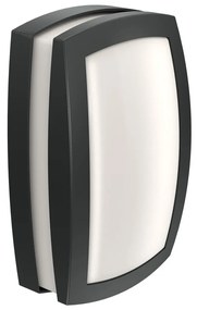 Applique Rettangolare Nera E27 da Parete e Soffitto IP54