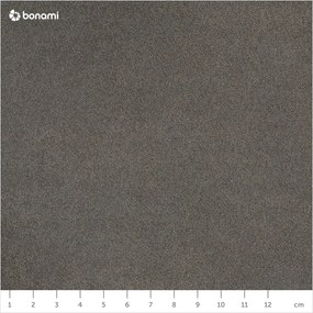 Divano in similpelle grigio scuro 216 cm Rate - Scandic