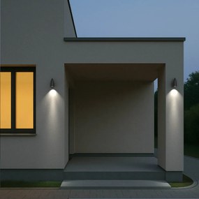 Applique da Parete a Cono per esterni, IP65 GU10 - Nera Colore del corpo Nero