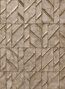 Arte Carta da parati Perula - Sepia