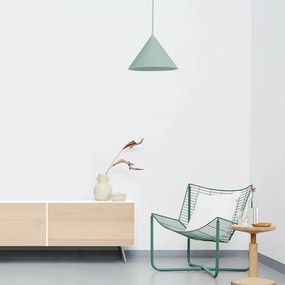 Apparecchio a sospensione verde, altezza 150 cm Vilma - SULION