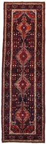 Hamedan Tappeto 120 x 390 Rosso (Iran) Annodato A Mano