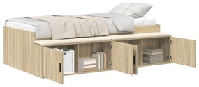 Rete contenitore  rovere sonoma 75x190 cm