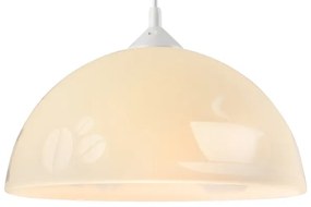 Lampadario a sospensione con filo 1xE27/60W/230V caffè