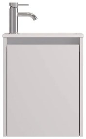 Mobile da bagno con lavabo COMO 40 cm bianco opaco