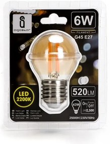Lampadina LED G45 E27/6W/230V 2200K - Aigostar