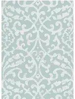 Tapete Brideshead von Nina Campbell - Aqua