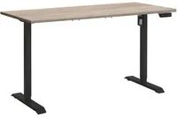 Scrivania Regolabile in Altezza ENERGIA Standing Desk 150x69 cm Colore Rovere Miele e Nero