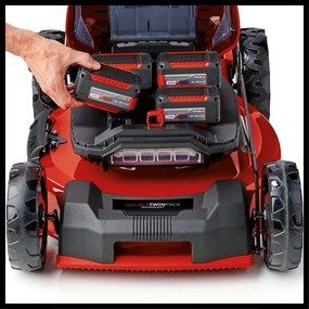 Tagliaerba a batteria a velocità non regolabile EINHELL 36V L 51 cm, 4 batterie incluse