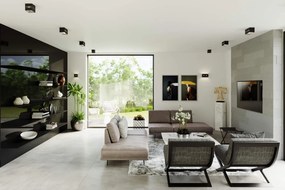 Applique da Parete in Alluminio LOBO G9 Nera Bidirezionale da interno