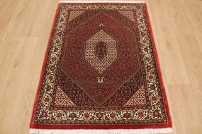 Bidjar Tappeto 110x150 (Iran) Annodato A Mano