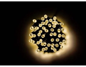 Luci di Natale Energia Solare 200 Led Bianco Caldo