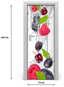 Rivestimento Per Porta Frutti forestali 75x205 cm