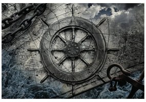 Carta da parati – Timone da marinaio