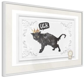 Poster  Cat Rules I  Cornice Quadri Cornice nera, Larghezza x Altezza Home decor 90x60