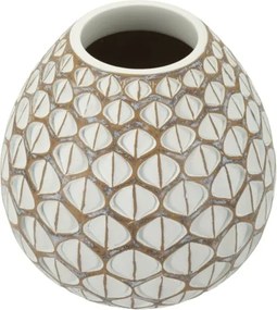 Vaso Resina Tibet Cm Ø 27X27