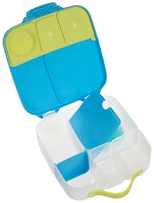 Box porta merenda grande – blu/verde