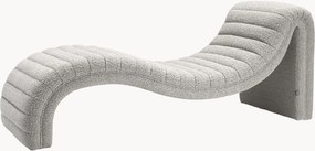 Chaise longue in bouclé Pioneer