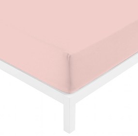 Lenzuolo con angoli singolo rosa cipria Sugar