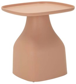 Tavolinetto Gea Rosa cm 48x48x50 Design Moderno Elegante