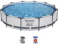 Piscina rotonda 366x76 cm Steel Pro Max Bestway