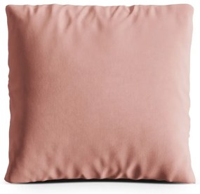 Cuscino per divano rosa con rivestimento in velluto Kemi – Cosmopolitan Design