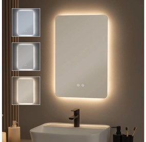 Brilagi - Specchio da bagno LED dimmerabile, riscaldato, con retroilluminazione DIANA LED/13W/230V 60x40 cm IP44