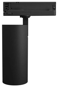 Faro LED 42W per Binario Trifase 38° + 60° Nero PHILIPS Xitanium CRI92 Colore Bianco Naturale 4.000K