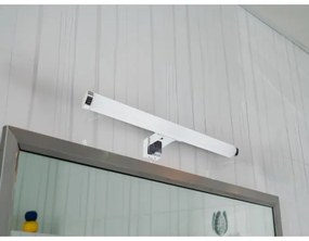 Lampada a LED per specchio da bagno 8W/230V 30 cm IP44 cromo lucido