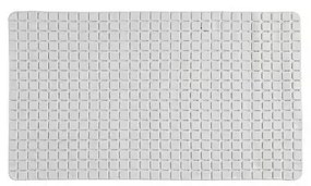 Tappeto Antiscivolo In PVC Per Doccia Mosaico Bianco 40x70 cm
