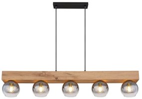 Globo 15656-5H - Lampadario a sospensione MOITAS 5xE27/40W/230V