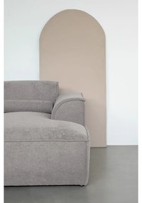 Divano angolare componibile in grigio chiaro (con penisola a sinistra/a forma di "U") Flex Felix – Miuform