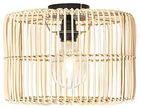 Plafoniera orientale in rattan - Maud