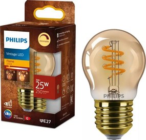 Lampadina LED dimmerabile VINTAGE Philips P45 E27/3W/230V 2200K