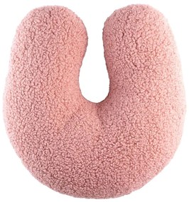Cuscino per divano da bambini rosa con rivestimento in bouclé U – Wigiwama