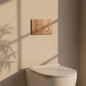 Telaio WC da incasso K011A-Q Rea I Brush Copper