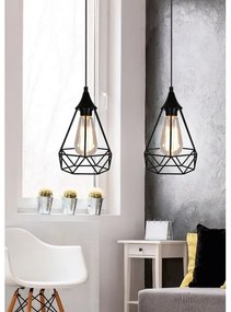 Lampadario a sospensione con filo GRAF 2xE27/60W/230V