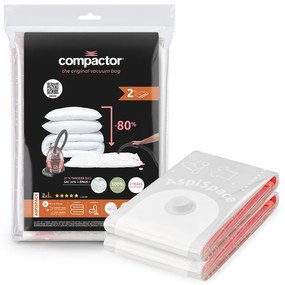 Sacchetti per il vuoto in set da 2 pezzi Premium Valve L - Compactor