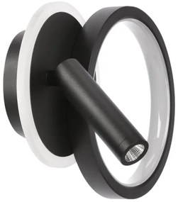 Faretto da parete a LED MONET LED/16W/230V nero